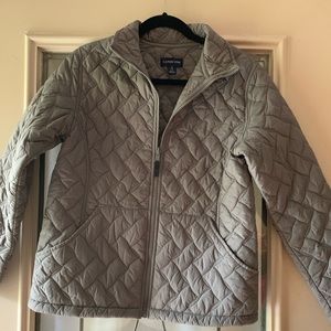 Woman’s insulated quilted barn jacket